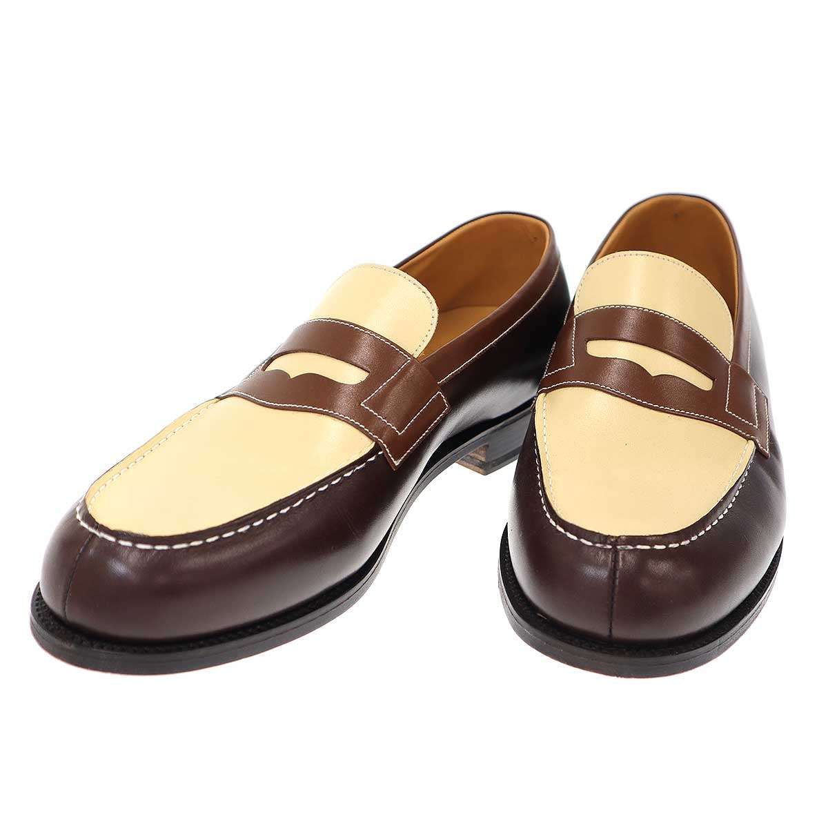 J.M WESTON ジェイエムウエストン バイ シグネチャ ローファーシューズ 180 ブラウン 9D