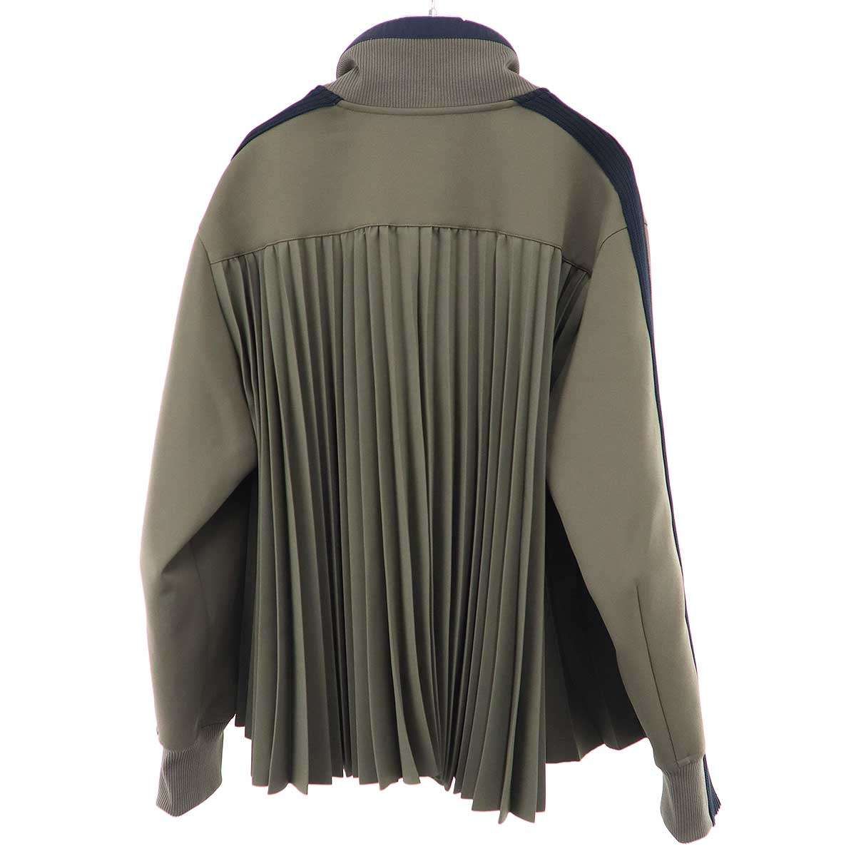 sacai サカイ 25SS Matelasse Twill Blouson プリーツトラック