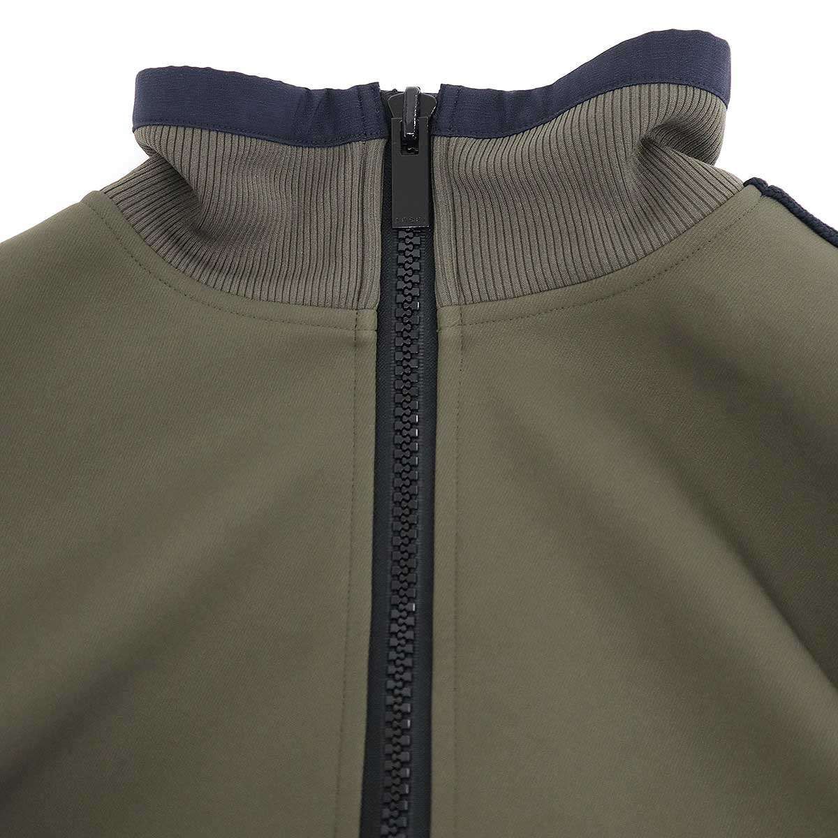 sacai サカイ 25SS Matelasse Twill Blouson プリーツトラック