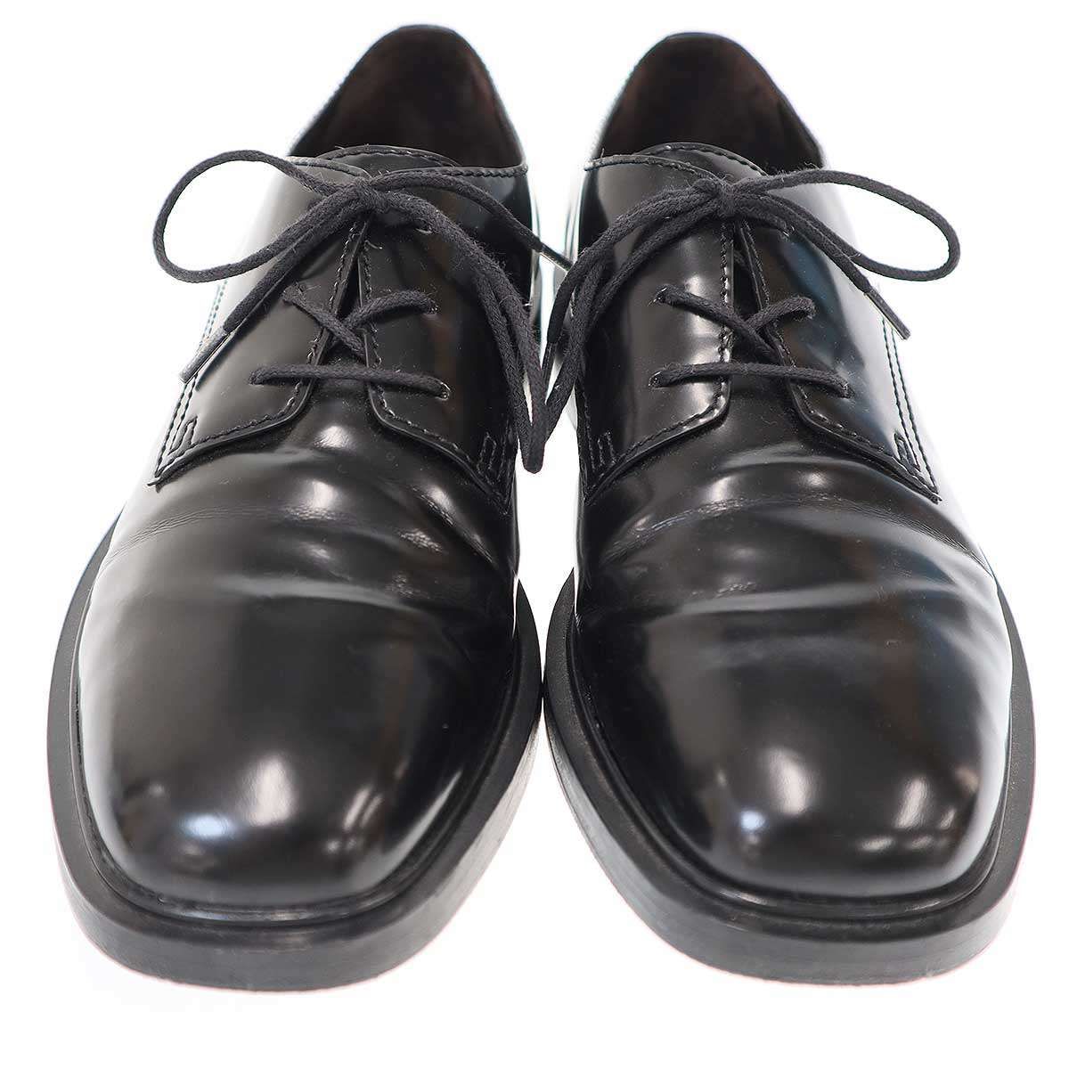 レザーダービーシューズ ブラック