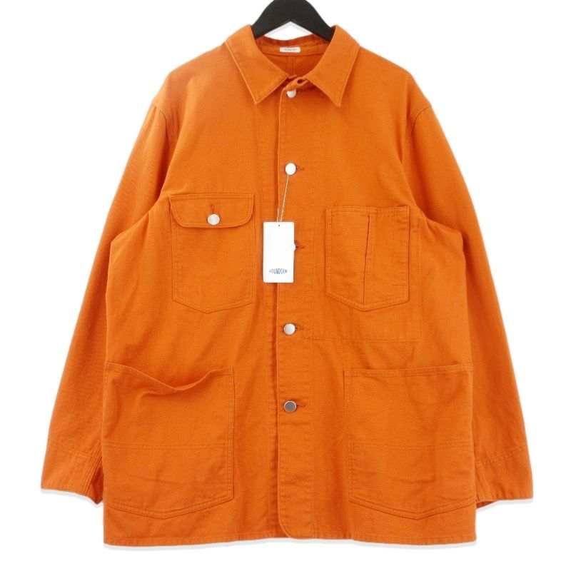 FOUNDOUR ファウンダー WORK JACKET 015FD252007 カバーオール 25AW カバーオール チェンジボタン オレンジ 4 99000039