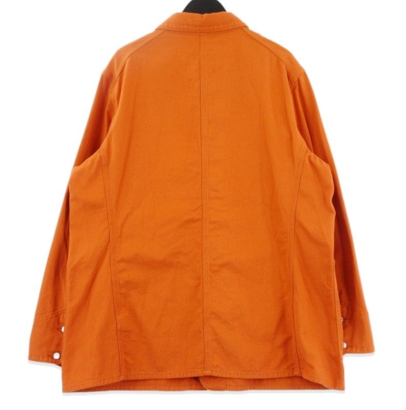 FOUNDOUR ファウンダー WORK JACKET 015FD252007 カバーオール 25AW カバーオール チェンジボタン オレンジ 4 99000039