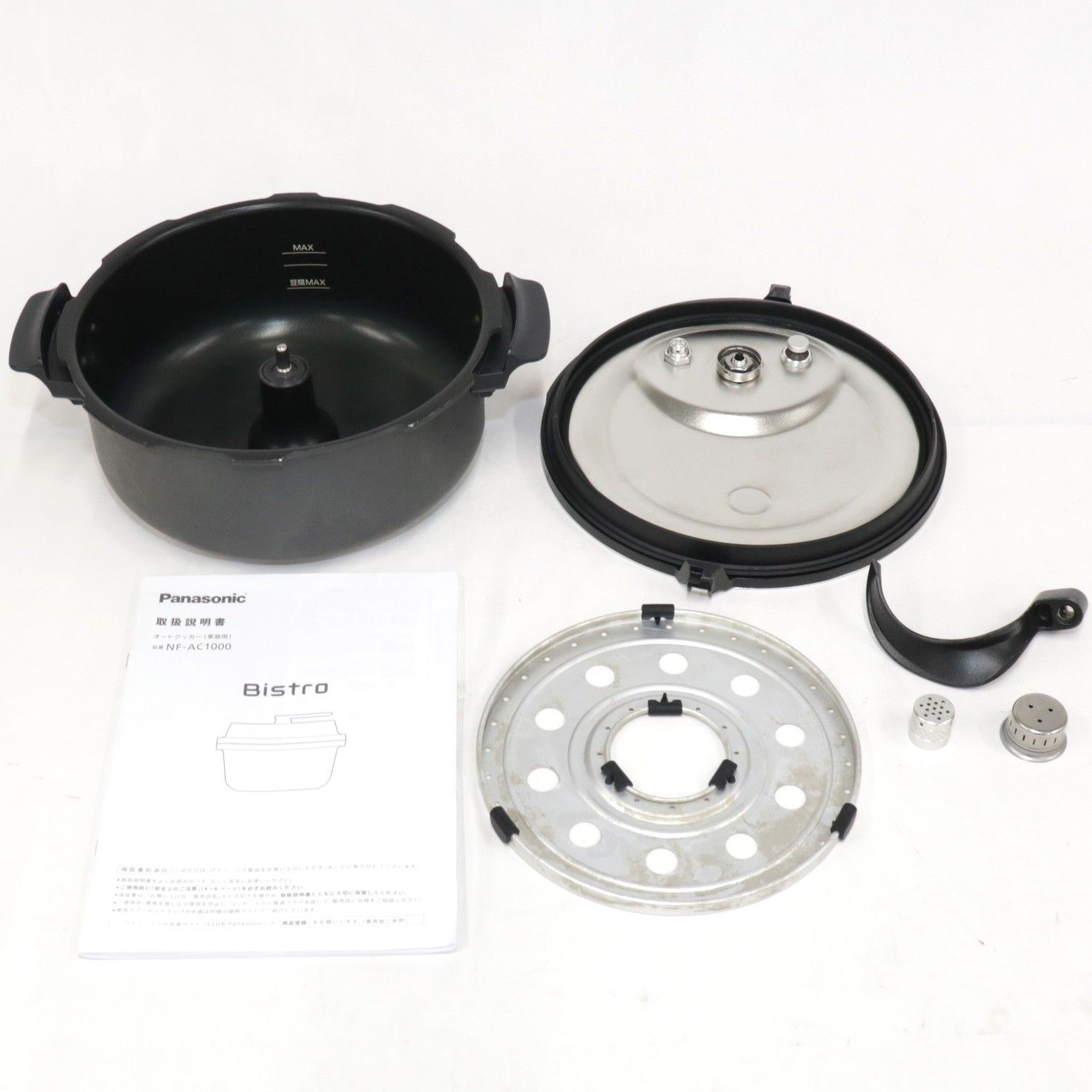 パナソニック オートクッカー　ビストロ NF-AC1000-k 新品未使用 パナソニック オートクッカー ビストロ NF-AC1000-K [ブラック] 価格