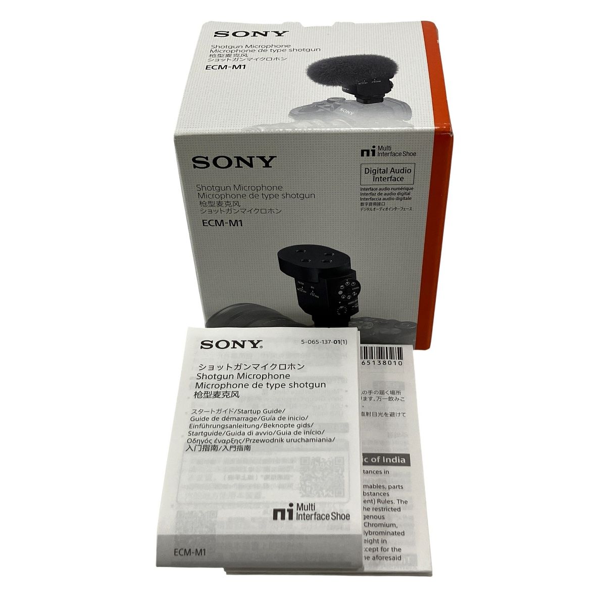 SONY ECM-M1 ショットガンマイク マイクロホン 撮影機材 カメラ H10618120