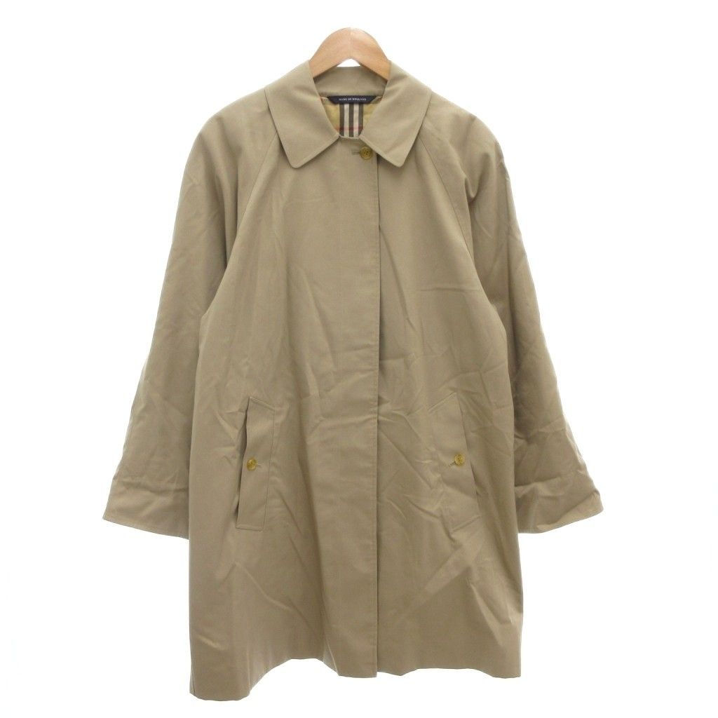バーバリー ロンドン BURBERRY LONDON ステン コート 裏地ノバチェック ミドル ハーフ丈 ベージュ AE GY18