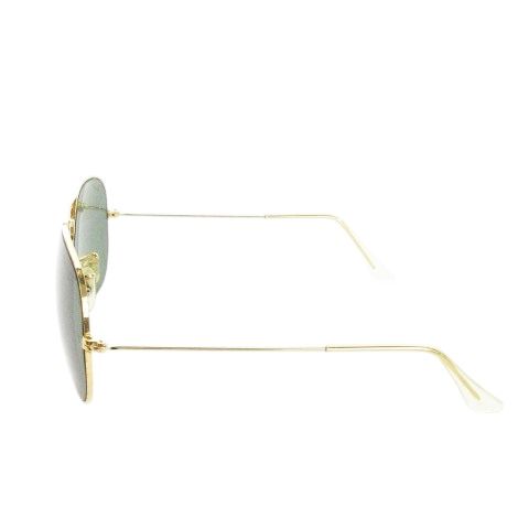 レイバン RAY BAN ヴィンテージ B-L サングラス メタルフレーム アビエーター ロゴ 58 14 ゴールド グリーン レンズ L 0205 MN 8 GY 18