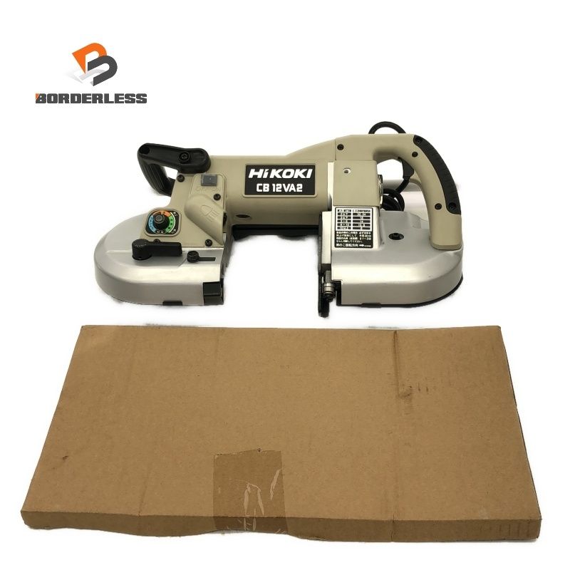 HiKOKI ハイコーキ 100V ロータリバンドソー CB12VA2 本体のみ コード式 ロータリーバンドソー 帯鋸切断機 鉄工用118399