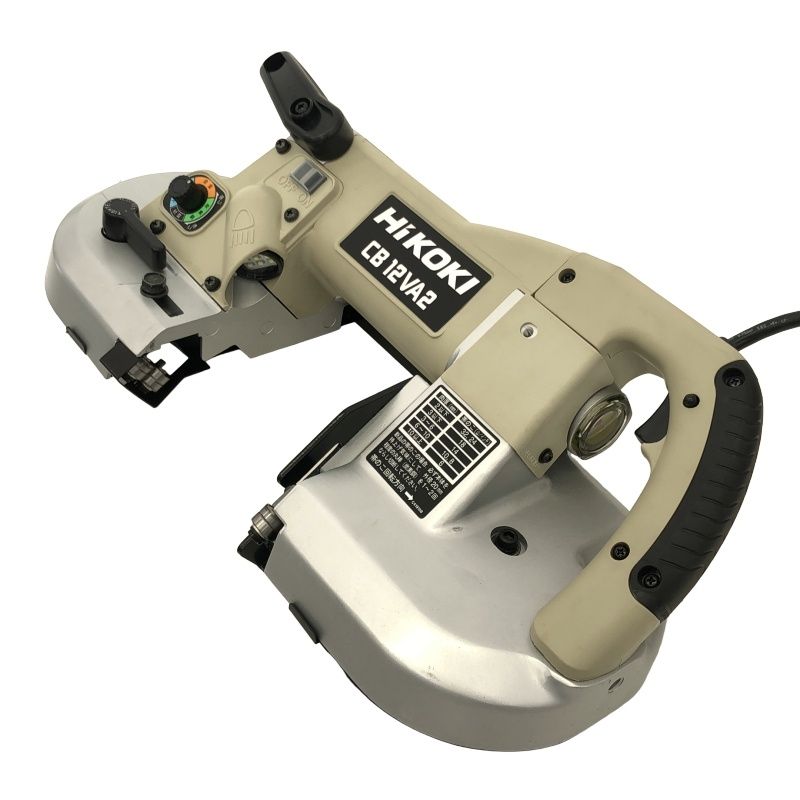 HiKOKI ハイコーキ 100V ロータリバンドソー CB12VA2 本体のみ コード式 ロータリーバンドソー 帯鋸切断機 鉄工用118399