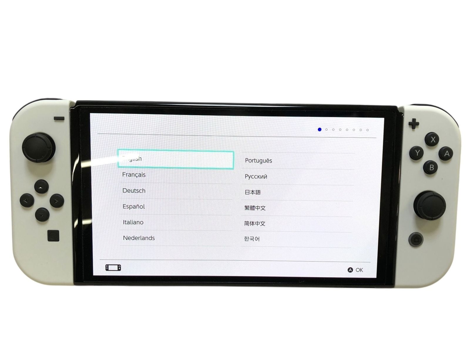 Nintendo Switch 有機ELモデル ホワイト 本体セット ドック Joy Con 電源ケーブル HDMI付属 スイッチ