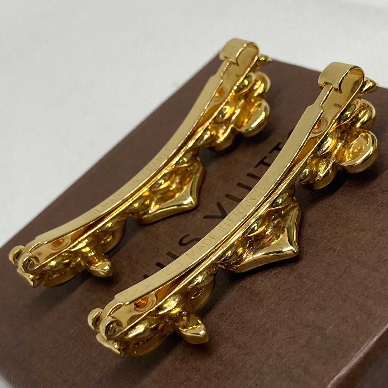 ★美品★LOUIS VUITTON ヘアピン バレッタ スイートモノグラム LOUIS VUITTON】ルイヴィトン スウィートモノグラム バレッタ ヘアピン