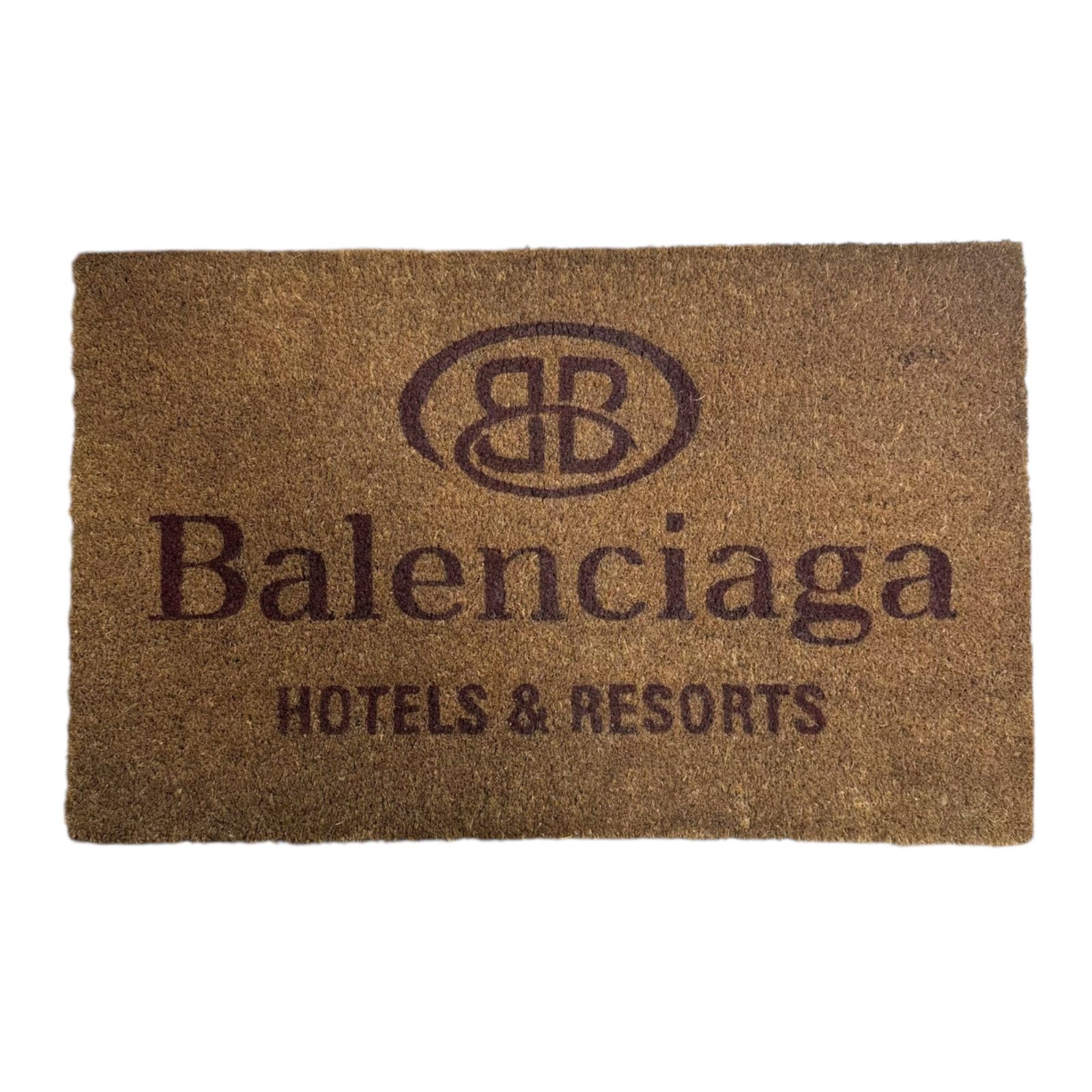 BALENCIAGA OBJECTIVE HOTEL-RESORTS DOOR MAT バレンシアガ オブジェクト ドアマット フロアマット