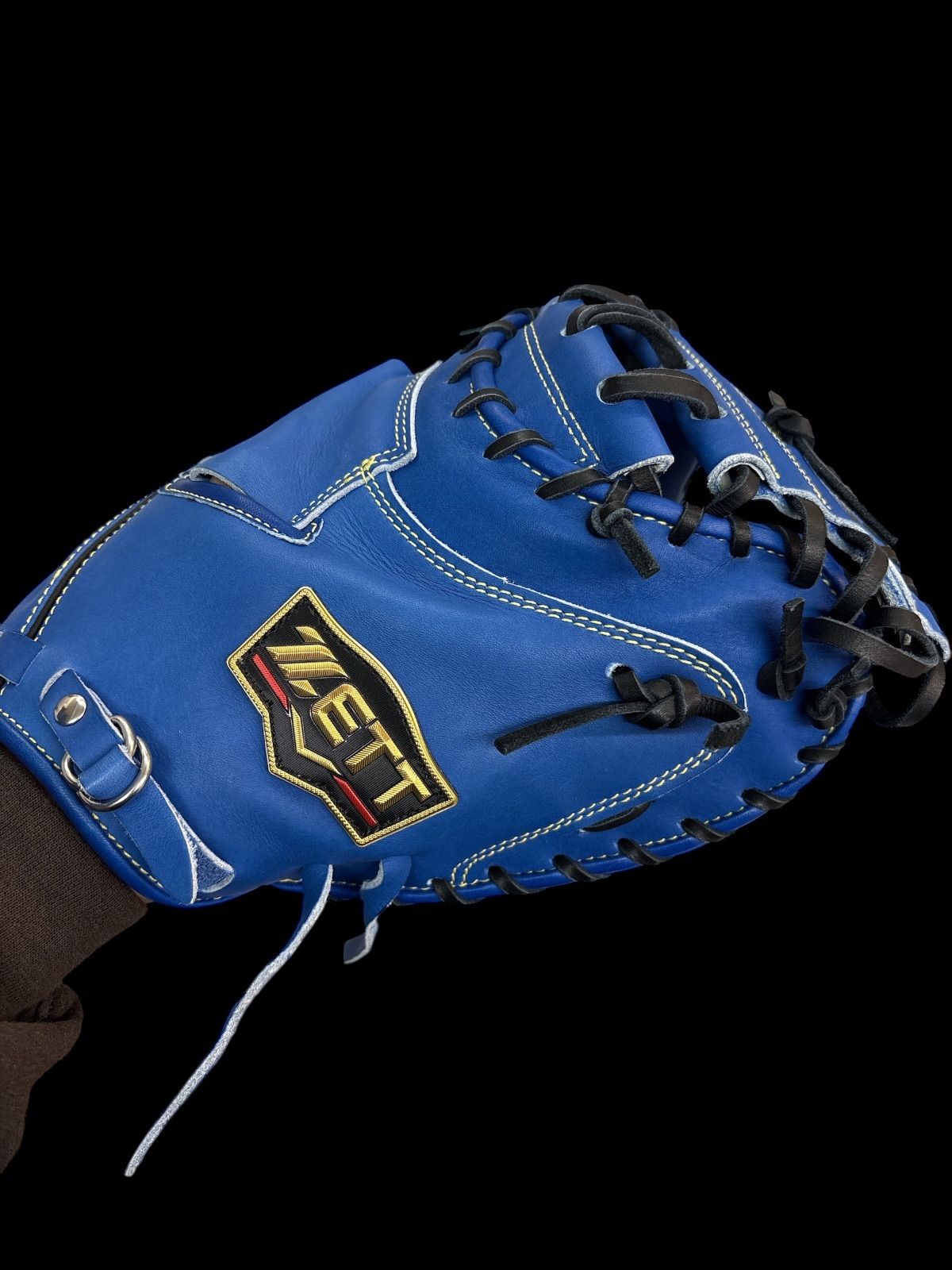 ゼット 軟式キャッチャーミット 大人用 一般 オリジナル オーダー 古田モデル プロステイタス 湯もみ型付け済 BRC- オーダーグラブ