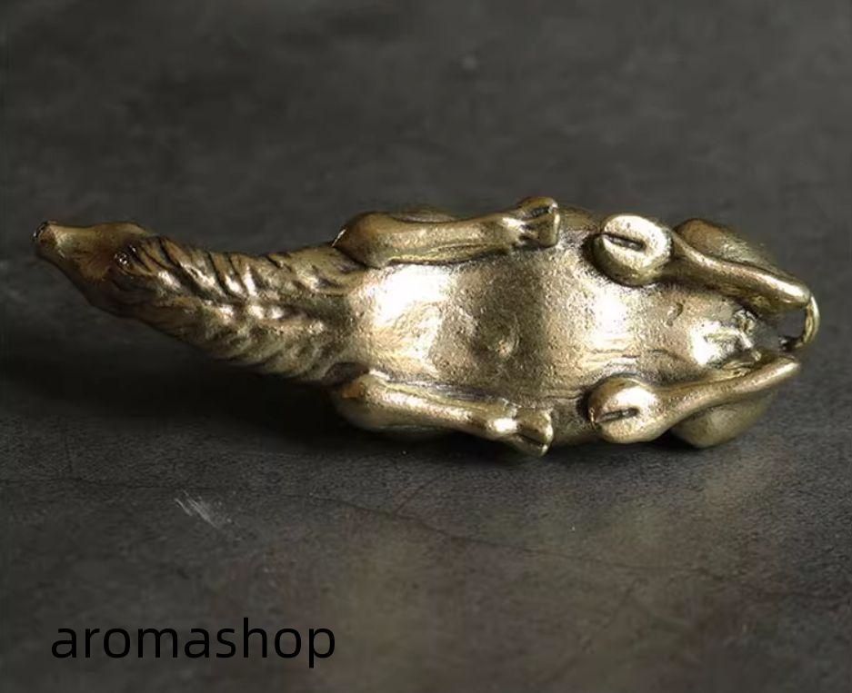 銅製 駱駝筆架 書道具 文房具 茶道茶寵 装飾品 工芸品 置物 - メルカリ