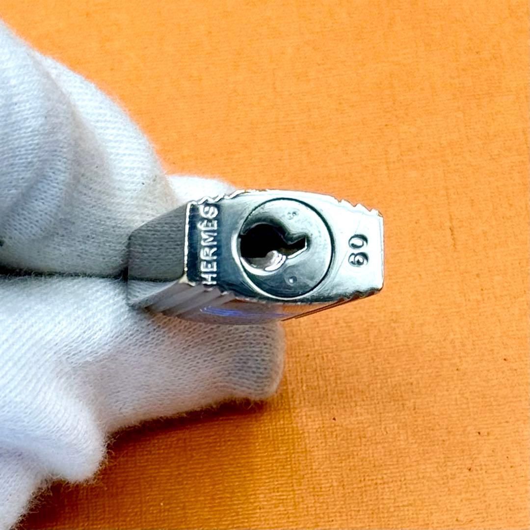 ⛄ ⛄エルメス カデナ パドロック南京錠 鍵 no.60シルバー 601