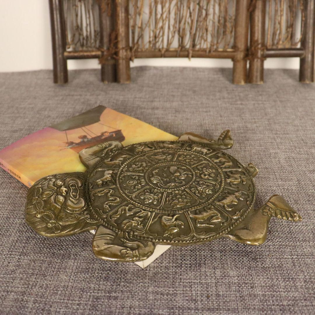 ゴシップ竜亀 装飾品 現代工芸品 美術品 置物 ゴシップ竜亀 装飾品 現代工芸品 美術品 置物