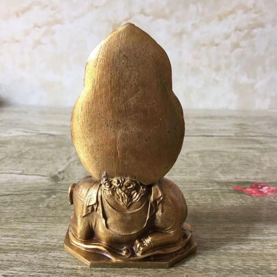 普賢菩薩青獅白象乗騎 仏像 装飾品 工芸品美術品 置物 - メルカリ