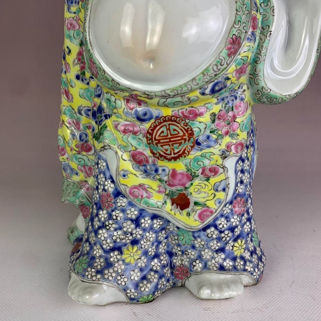 布袋さん彫像  陶磁器 装飾品 現代工芸品 美術品 置物 布袋さん彫像 陶磁器 装飾品 現代工芸品 美術品 置物 - メルカリ