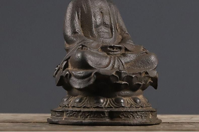 鉄器  鉄仏  蓮華仏坐像  現代工芸品 美術品 置物 鉄器 鉄仏 蓮華仏坐像 現代工芸品 美術品 置物 【公式通販】