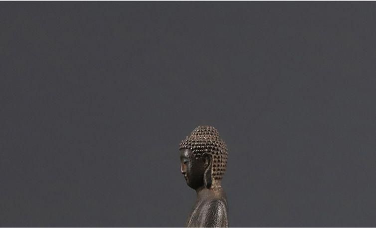 鉄器  鉄仏  蓮華座釈迦像   工芸品 美術品 置物 鉄器 鉄仏 蓮華座釈迦像 工芸品 美術品 置物 - メルカリ