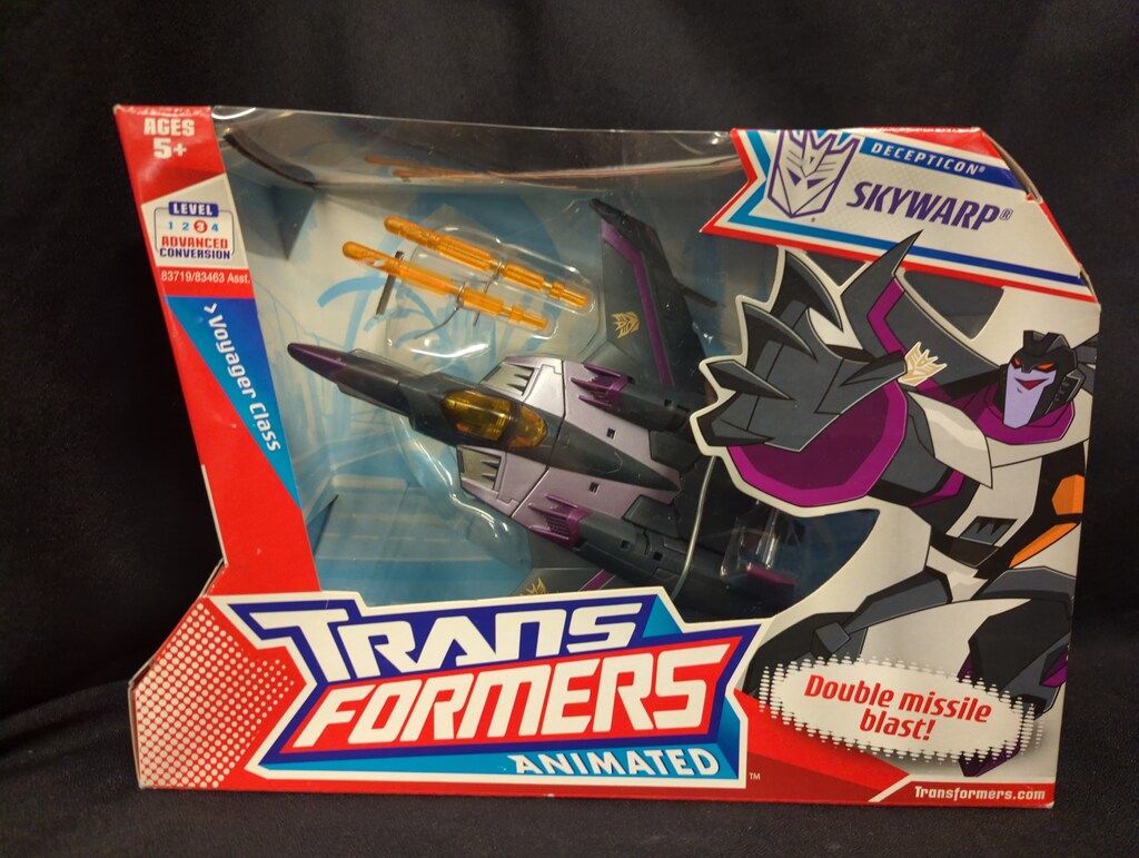 HASBRO TF ANIMATED VOYAGER SKYWARP