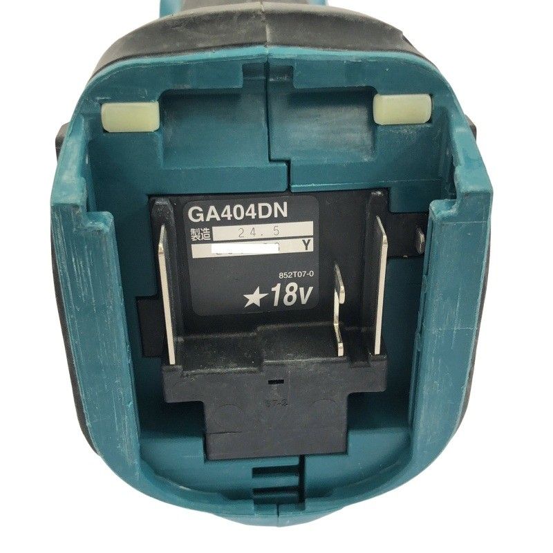  品 makita マキタ 18 V 100 mm 充電式ディスクグラインダー GA 404 DN 本体のみ コードレス バッテリー式 ディスクサンダー118408 グラインダー 研磨機