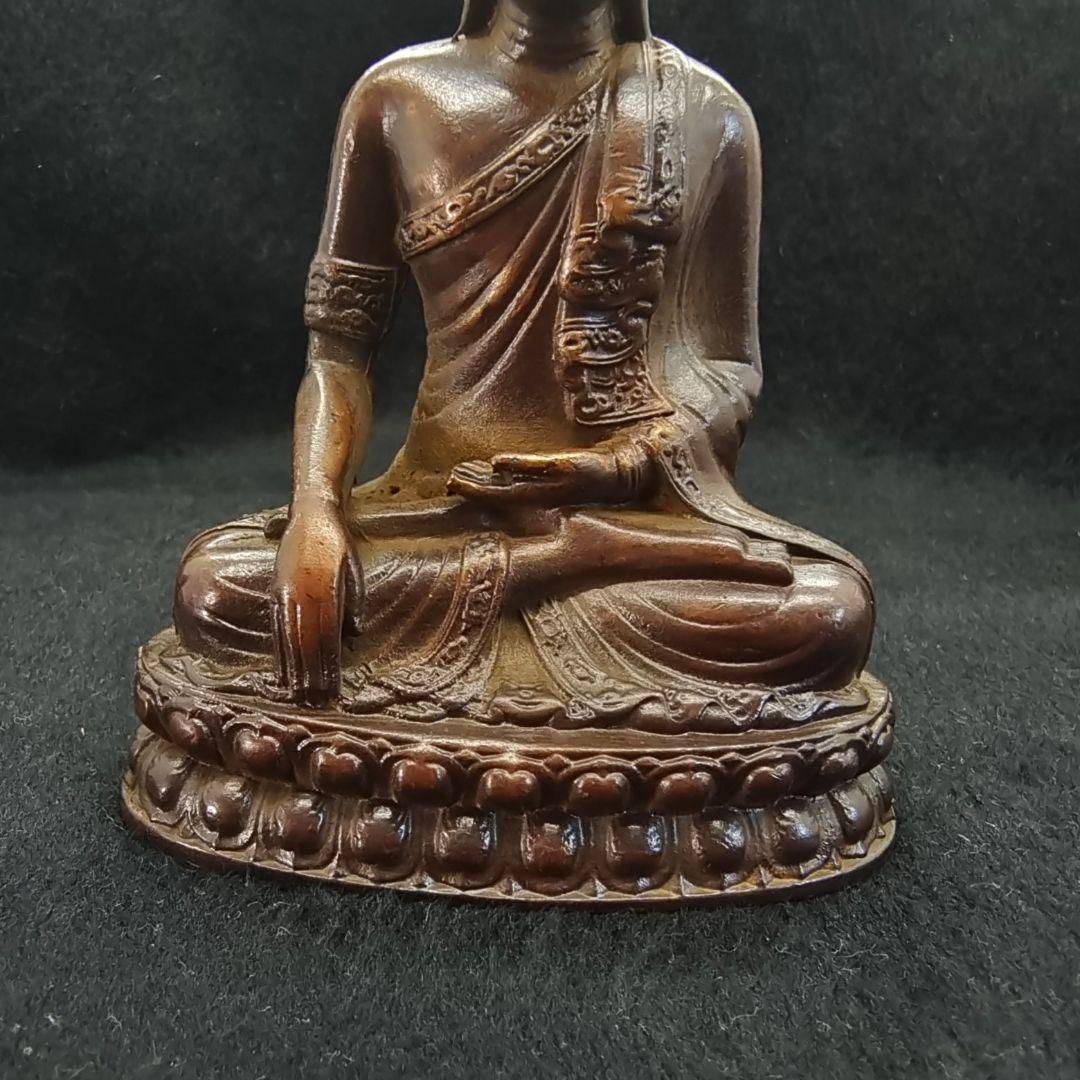 仏教美術 お釈迦様仏像 小仏像 銅製 銅器 - メルカリ