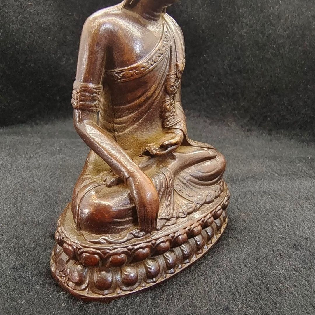 仏教美術 お釈迦様仏像 小仏像 銅製 銅器 - メルカリ
