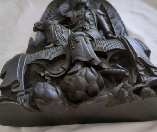 石像 石仏 紫竹自在観音 工芸品 美術品 置物 石像 石仏 紫竹自在観音 工芸品 美術品 置物 - メルカリ