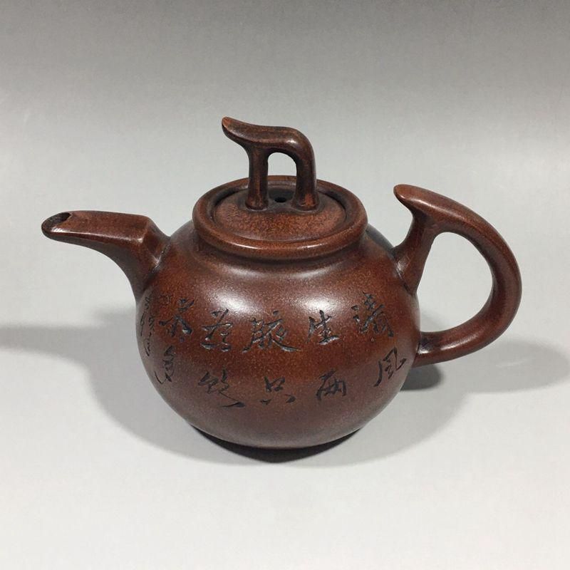 宜興紫砂壷 カササギ梅壺に登ります 茶道具 煎茶道具