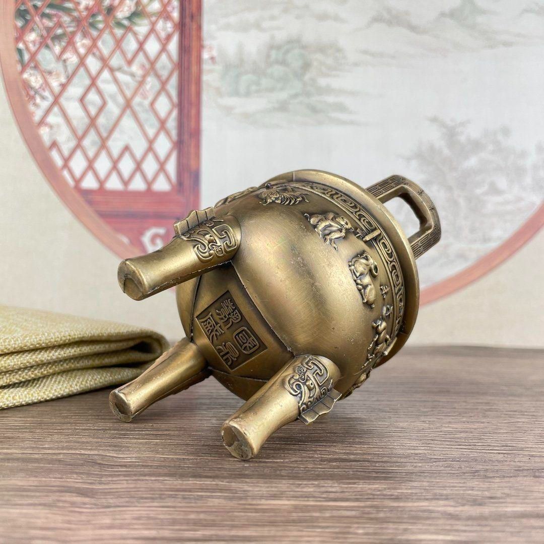 十二支 浮彫 香炉 装飾品 工芸品 美術品 置物 - メルカリ