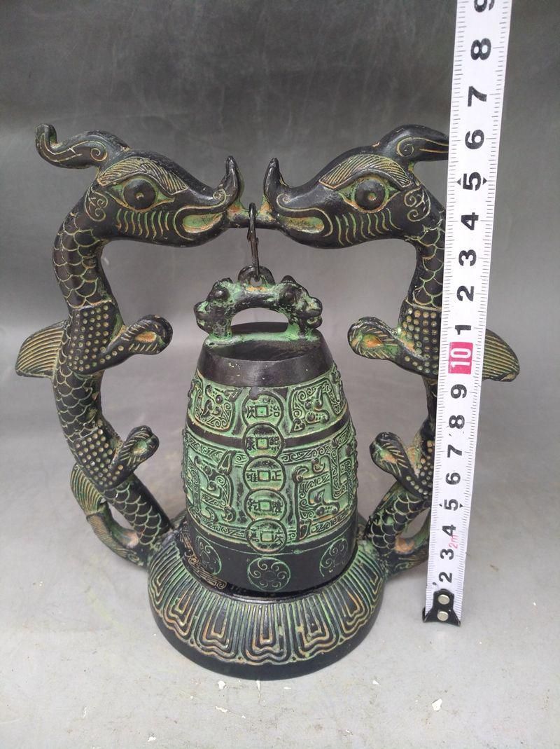 青銅器 双竜鐘曽侯乙編鐘 装飾品 現代工芸品 美術品 置物 青銅器 双竜編鐘 楽器曽侯乙編鐘 装飾品 現代工芸品 美術品 置物