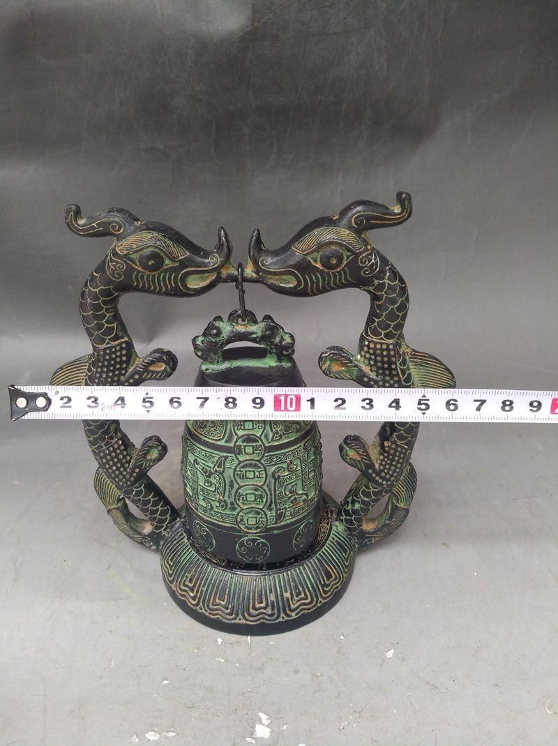 青銅器 双竜編鐘 楽器曽侯乙編鐘 装飾品 現代工芸品 美術品 置物