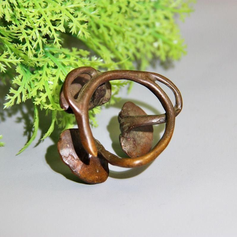 銅 細工 茶道具 香道具 蓋置 霊芝3羽 置物 - メルカリ