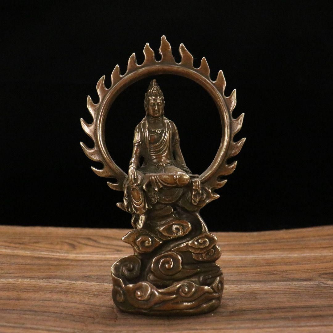 倒流香観音 自在観音 仏像香炉 香座 置物 倒流香観音 自在観音 仏像香炉 香座 置物 - メルカリ