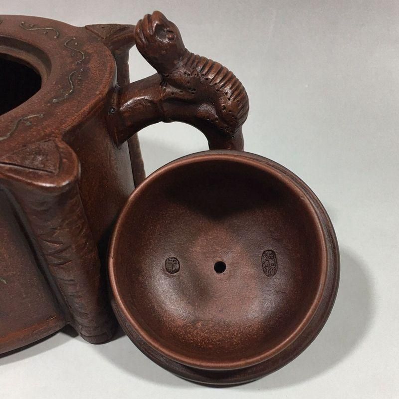 宜興  紫砂壷  チ竜紫砂壷  工芸品 美術品 置物 宜興 紫砂壷 チ竜紫砂壷 工芸品 美術品 置物 - メルカリ