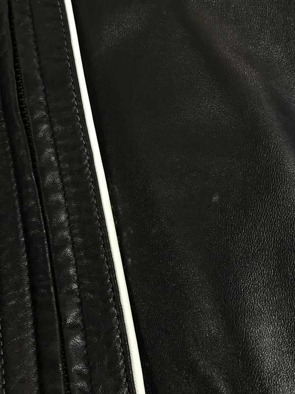 現状渡し品】Sean John ショーンジョン LEATHER JACKET ファー付き