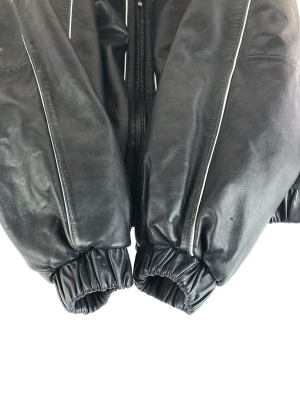現状渡し品】Sean John ショーンジョン LEATHER JACKET ファー付き