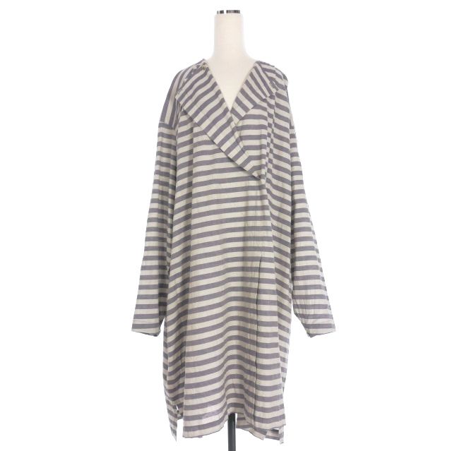 イッセイミヤケ ISSEY MIYAKE 70s ヴィンテージ ボーダー ロング