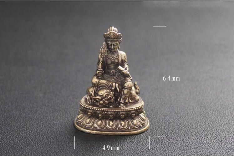 文殊菩薩　銅製　箱付　仏像 彫刻 置物 開運 風水 骨董 古美術 アンティーク Amazon｜文殊菩薩 銅製 箱付 仏像 彫刻 置物 開運 風水 骨董 古美術