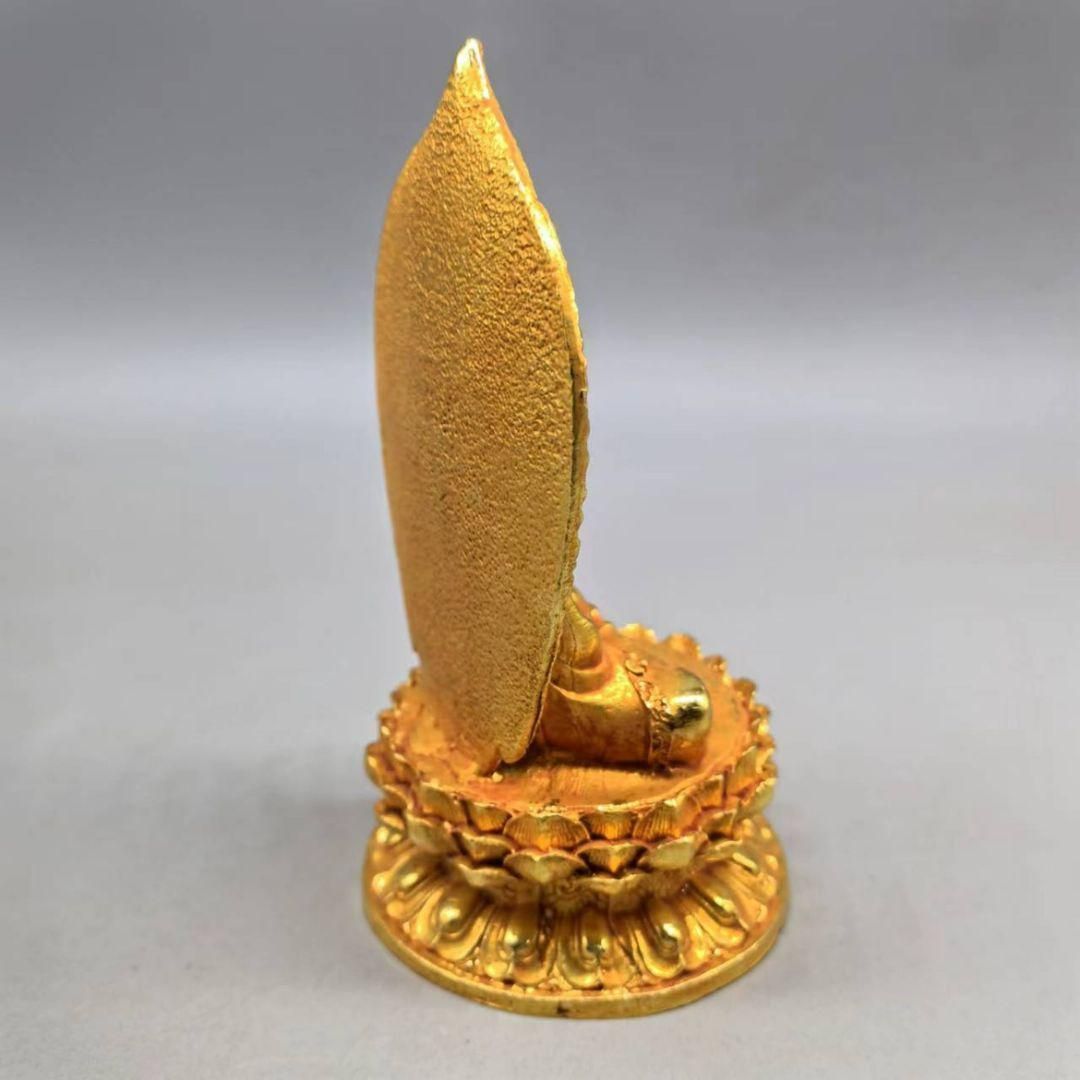 釈迦牟尼仏 仏像 仏教美術 銅製 工芸品 美術品 置物 釈迦牟尼仏 仏像 工芸品 美術品 置物 - メルカリ