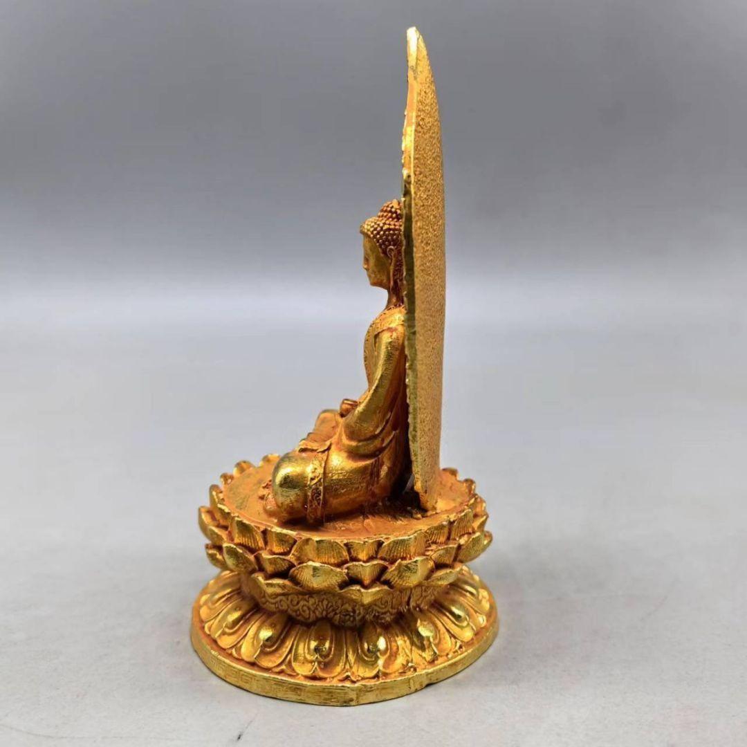 釈迦牟尼仏 仏像 工芸品 美術品 置物 - メルカリ