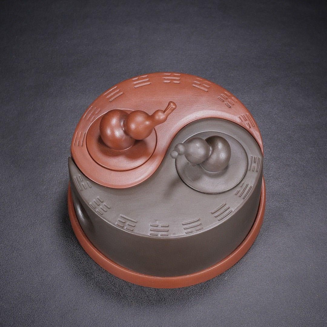 宜興紫砂壷 太極壺 茶道具 煎茶道具 工芸品 美術品 置物 - メルカリ