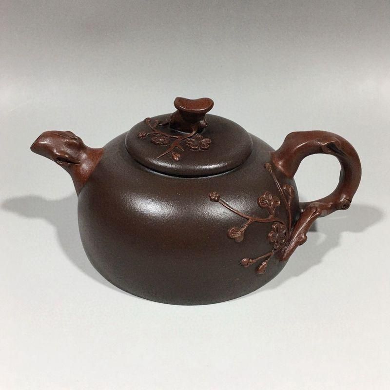 宜興 紫砂壷 梅花壺 茶道具 煎茶道具 - メルカリ
