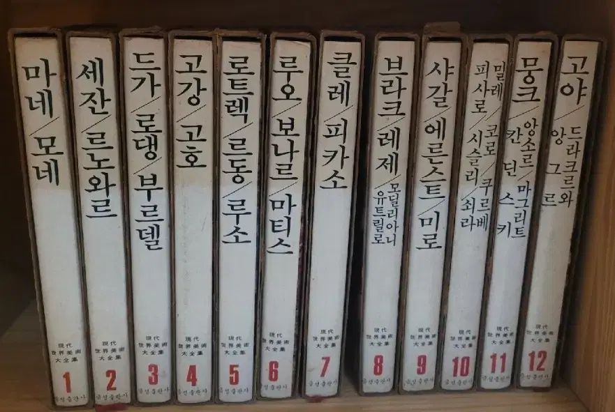 現代世界美術大全集 12巻セット