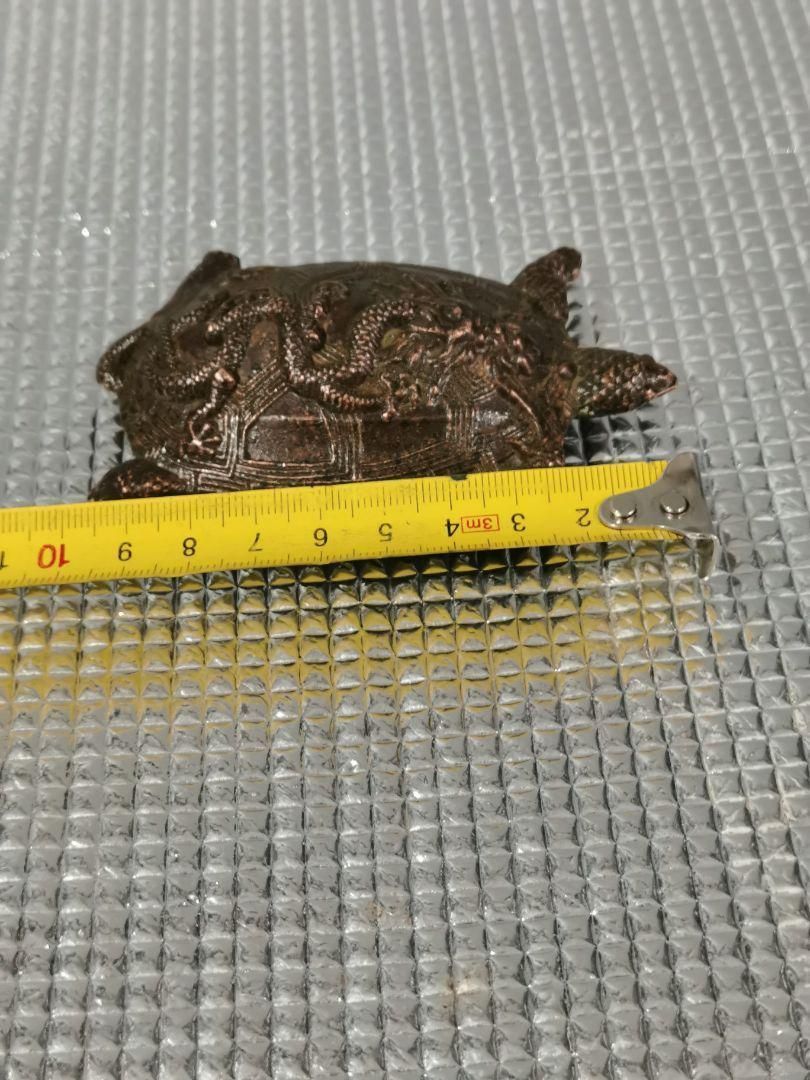 銅 細工 茶道具 八卦竜亀 鎮宅辟邪 開運風水 招財 工芸品 美術品 置物