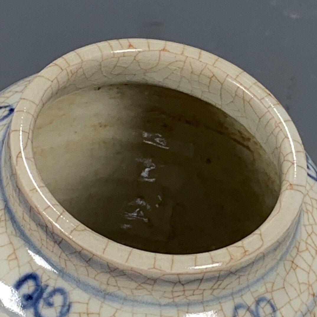 明青花五彩龍紋缶 景徳鎮 陶磁器 装飾品 現代工芸品 美術品 置物