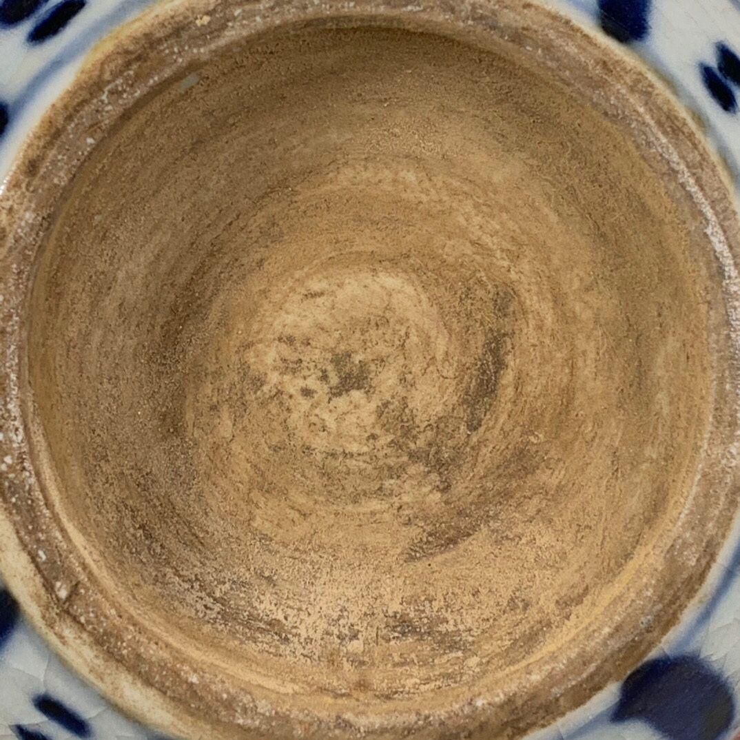 明青花五彩龍紋缶 景徳鎮 陶磁器 装飾品 現代工芸品 美術品 置物