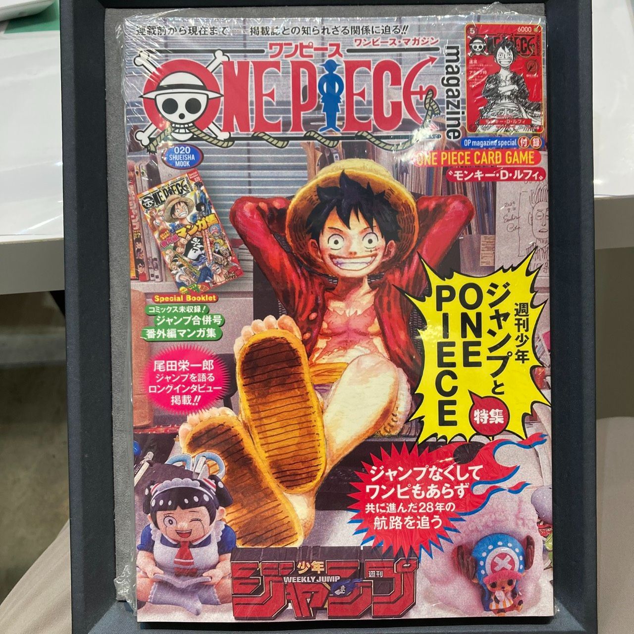 ONE PIECE MAGAZINE 20号 付録カード付 未開封 ワンピースカード