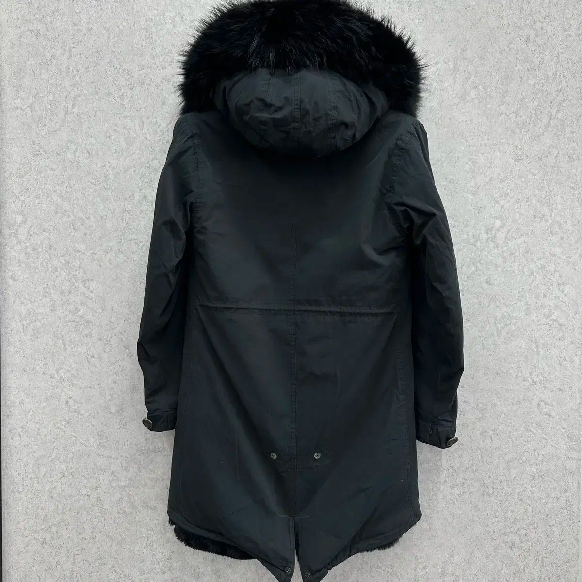 85 レディース ファー マウンテンパーカー ロング アウター