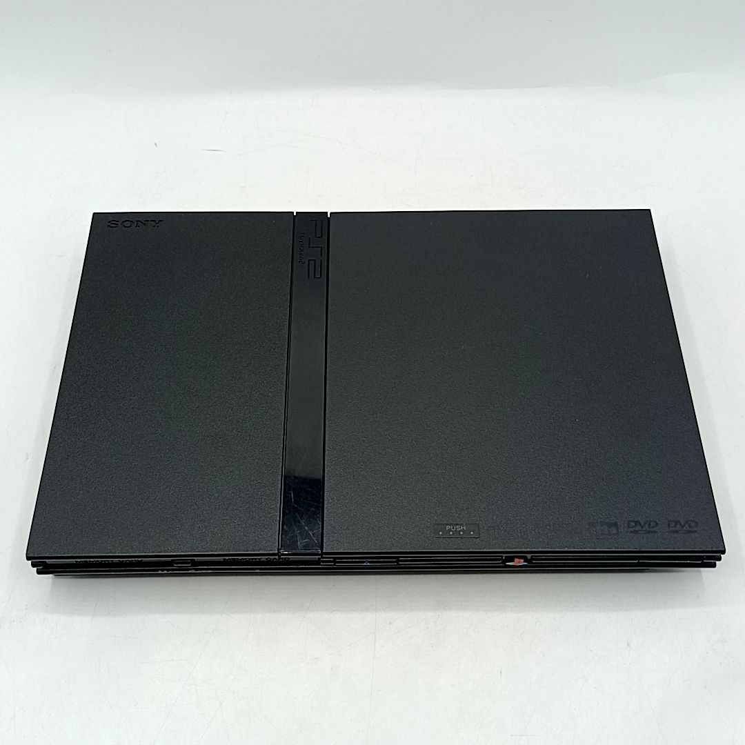 箱説付き 動作品 PS 2 薄型 SCPH-70000 GT レーシングパック ブラック プレイステーション２ プレステ２ Playstation